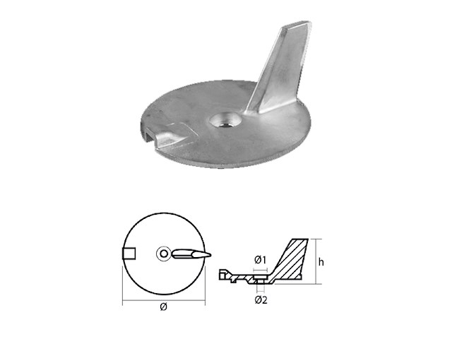 PINNA PER MOTORI - SERIE - MANTA / BARRACUDA Pinna