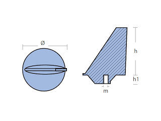 PINNA PER MOTORI - SERIE - MARINER 90/140 HP PINNA MARINER 90/140 HP
