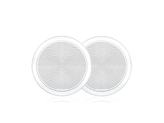 FUSION FM-F65RW 6.5 autoparlanti marini da incasso rotondi BIANCO art.010-02299-00