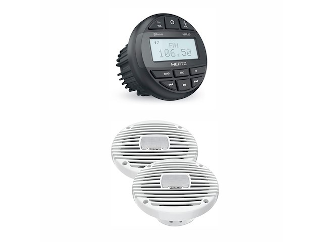 HERTZ HMR 10 Stereo con HEX 6,5 M-W Coppia di casse BIANCHE