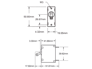 MAGNETOTERMICO 15A LEVA NERA Magneto Idraulico levetta nera