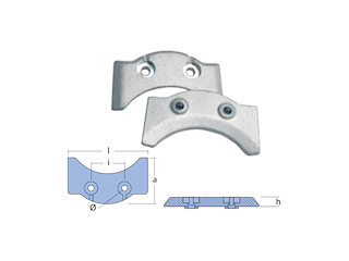 PIASTRA PER ENTRO FUORIBORDO PIASTRA PER ENTRO FUORIBORDO