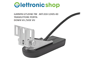 GARMIN TRASDUTTORE DA POPPA GT52HW-TM ART.010-12405-00 - CHIRP DOWN VU/SIDE VU