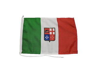 BANDIERA ITALIA 20X30 TESSUTO M.M. Bandiera Marina Mercantile