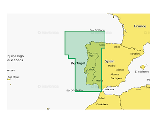Navionics Platinum+ Portogallo e Spagna Nord Ovest  NPEU009R