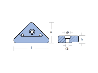 PLACCA  DUO PROP 290 Placca Duo Prop 290