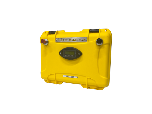 SH LITHIUM Batteria a Litio 24v 50A