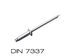 PINNA CORTA MERCURY 50 HP Mg Rivetto a strappo