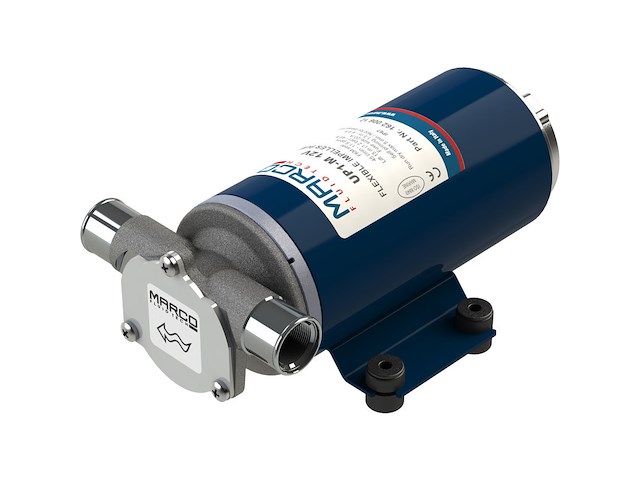 MARCO UP1-M 12V pompa a girante in gomma 45 l/min Cod.16200612