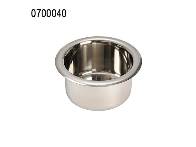 PORTABICCHIERE INCASSO DIAM. 90MM Portabicchiere incasso