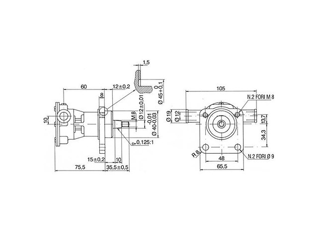 POMPA PFF12 Pompa PFF12