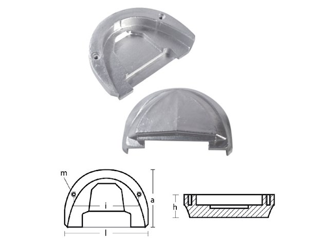 PIASTRA PER MOTORI - SERIE - OMC COBRA Piastre per motori OMC COBRA
