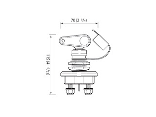 STACCABATTERIE 140A NERO Staccabatterie Quick-S14N-140A