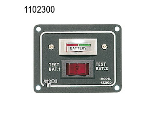 PANNELLO TESTER 2 BATTERIE Pannello test 2 batterie