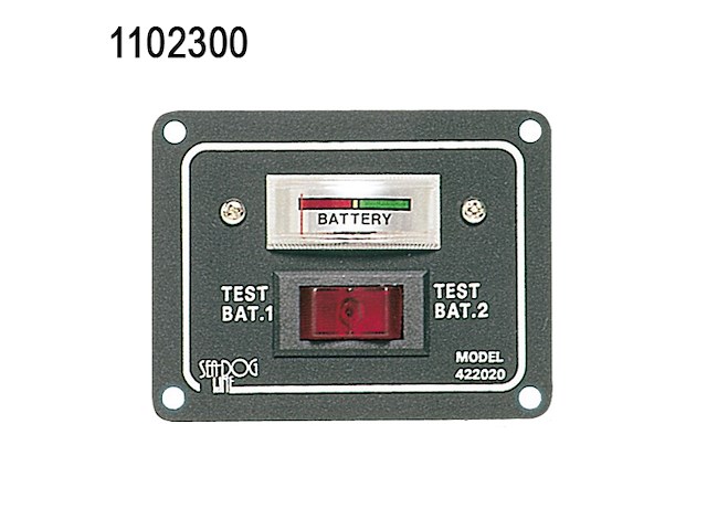 PANNELLO TESTER 2 BATTERIE Pannello test 2 batterie