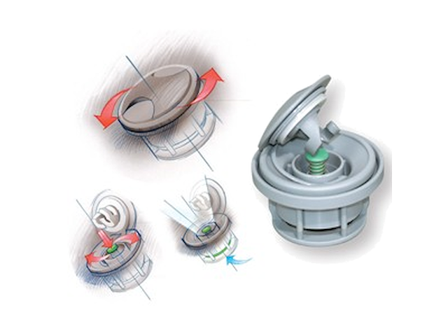 VALVOLA A GIRO INCASSATA G. Valvola a giro incassata