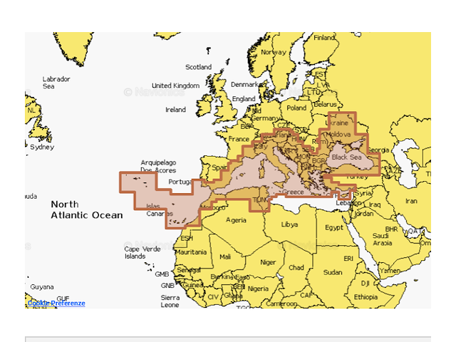 Navionics Platinum+ Mar Mediterraneo e Mar Nero NPEU643L