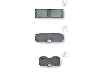 TAVOLETTA POPPA BIANCA MINI Tavoletta di poppa alluminio