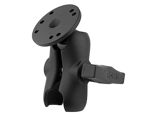 RAM MOUNT SUPPORTO SUPERFICE LISCIA RAM-103U-B CON SFERA C CON ASTA CORTA E BASE PIANA