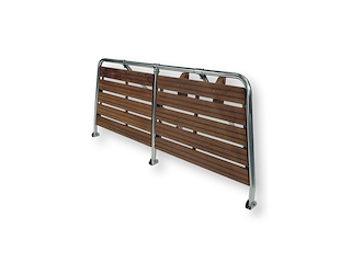 PLANCETTA INOX 200X55 Plancetta in acciaio inox