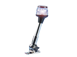 ASTA ABBATTIBILE. 360° MM.230 NERO Asta luce nera