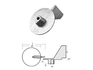 PINNA PER MOTORI - SERIE - SUZUKI 50/70 HP DT150-DT175-DT200-DT225 4T. Pinna 50-70HP DT150-175-200...