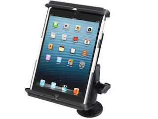 RAM MOUNT SUPPORTO SUPERFICIE PIANA PER BARCA SUPERFICIE LISCIA RAM-MOUNT RAM-B-138-TAB12U PER Apple mini iPad con case e cover