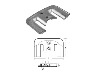 PIASTRA ANTICAVAZIONE - SERIE - BRAVO I / II / III Piastra anticav.Bravo I/II/III