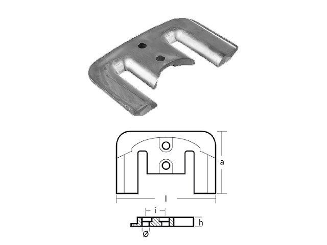 PIASTRA ANTICAVAZIONE - SERIE - BRAVO I / II / III Piastra anticav.Bravo I/II/III