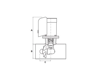 ELICA 75KGF 12V D.185MM 4KW Eliche elettriche Quick