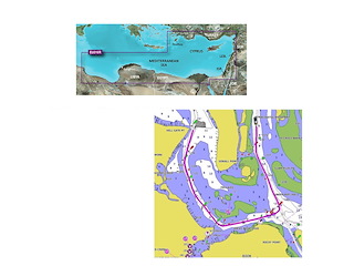 GARMIN Bluechart G3 HD MAR MEDITERRANEO SUD EST HXEU016R art. 010-C0774-20