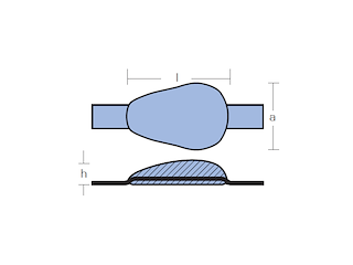ANODO A GOCCIA KG.3 165X100X42 Anodi a goccia a saldare