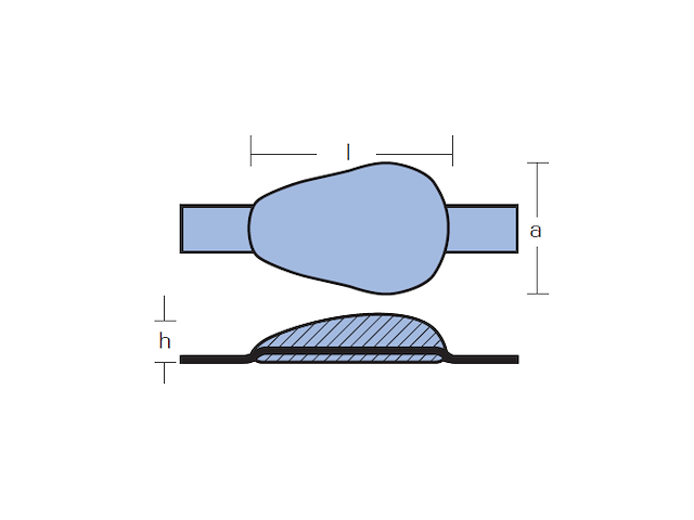 ANODO A GOCCIA KG.3 165X100X42 Anodi a goccia a saldare