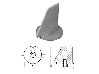 PINNA BMW MARK 1 Pinna Corta per Motori