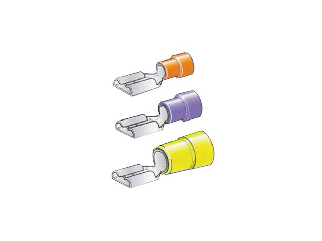 TERMIMALE LAM. F. 6,3 Terminale lamellare femmina