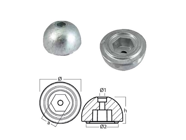OGIVA ESAG. BOW THRUSTER QUICK 185 Ogive Quick