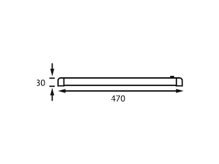 LUCE ROTANTE TURNSTRIPE 16 LED Luci a rotaia TURNSTRIPE