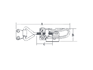 CHIUSURA INOX REGOLABILE Chiusura inox regolabile