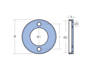 COLLARE PER MOTORI - SERIE 50/250/270/275/285 Collare 50-250-270-275-285