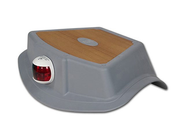 Bow step in pvc teak Bow step PVC e Teak