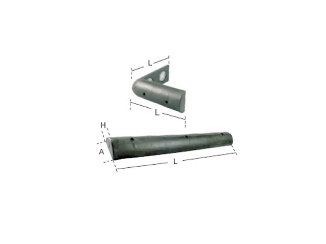 PARABORDO NERO PER PONTILI Parabordi per pontili