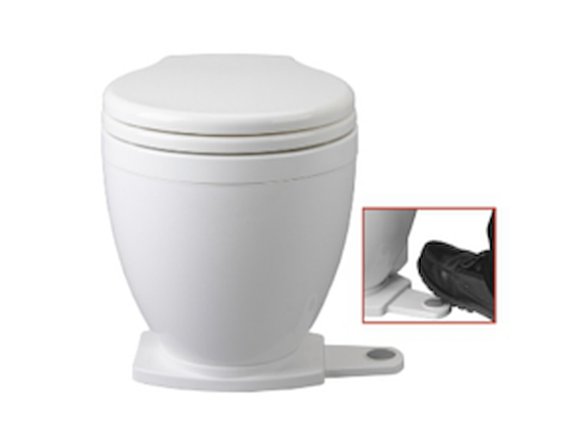 TOILETTE LITE FLUSH PEDALE 12V Toilette Jabsco Lite Flush