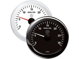 CONTAGIRI 3000 S/CONTAORE 12/24 N. Indicatore Contagiri VDO 85 mm