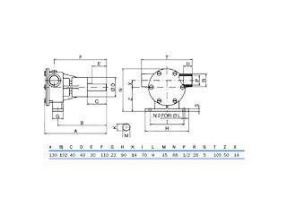 POMPA PM16 1/2 Pompa PM16