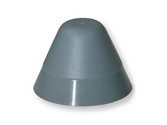 CONO TERMINALE F.R. G. RAL7046 Cono Fast Rubber