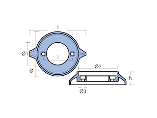COLLARE PER MOTORI - SERIE - 280/290 E SINGLE PROP Collare 280-290 e single prop