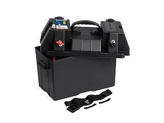 Cassetta batteria power center DELUXE con dual USB Cassetta batteria Power Center