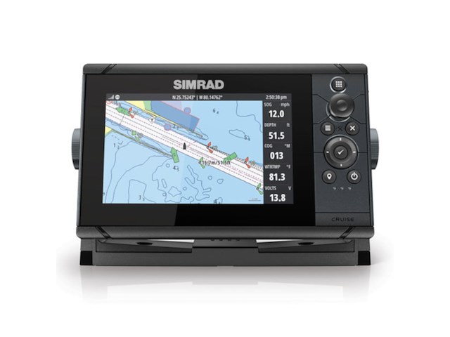SIMRAD Cruise 7 ROW Base Chart 83/200 XDCR art. 000-14999-001 PROMO C-MAP