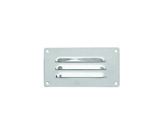 PRESA ARIA INOX 67X127MM Griglia Rettangolare Inox