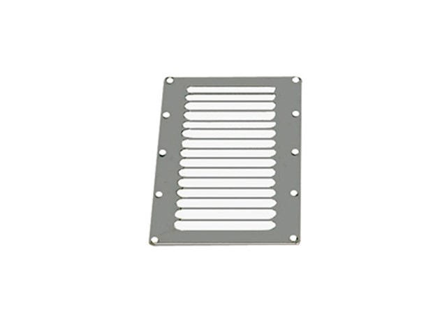 GRIGLIA AREAZIONE 232X127MM INOX Griglia Rettangolare Inox